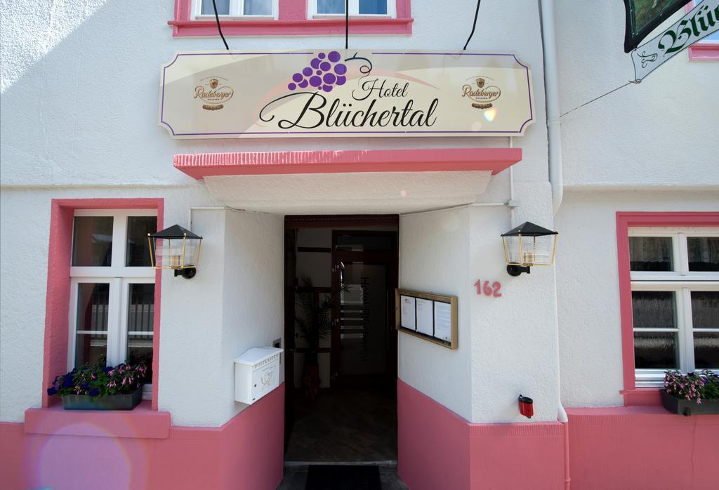 Hotel Bluechertal Bacharach Exterior foto